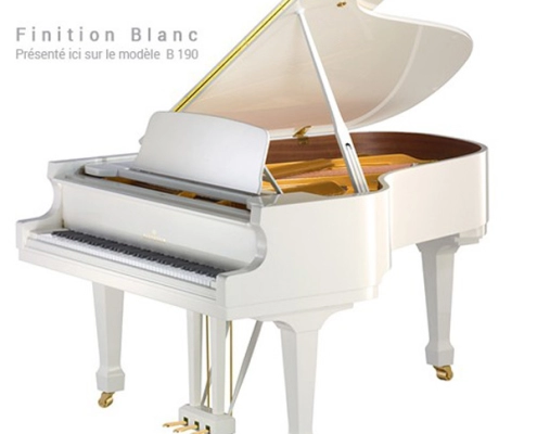 C.BECHSTEIN B 190 finition blanc C.BECHSTEIN B 190 finition blanc