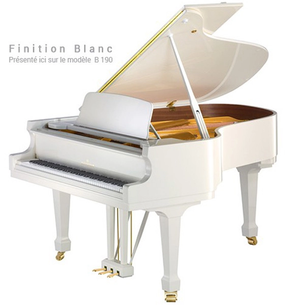 C.BECHSTEIN B 190 finition blanc C.BECHSTEIN B 190 finition blanc